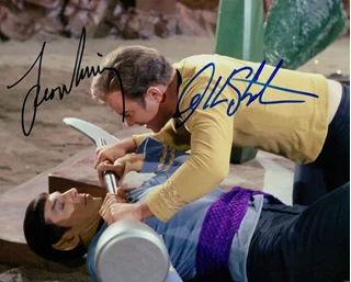 Star Trek autograph