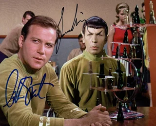 Star Trek autograph