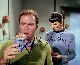 Star Trek autograph