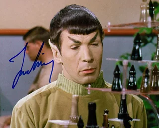 Leonard Nimoy autograph