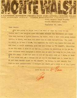 Lee Marvin autograph