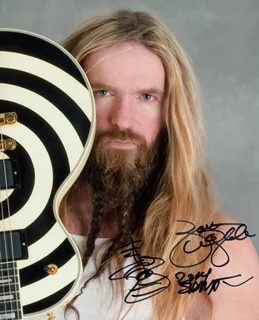 Zakk Wylde autograph