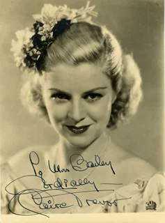 Claire Trevor autograph