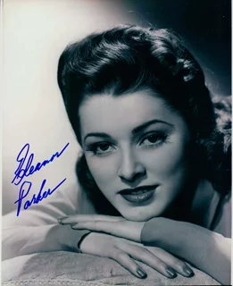 Eleanor Parker autograph