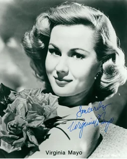 Virginia Mayo autograph
