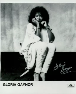 Gloria Gaynor autograph