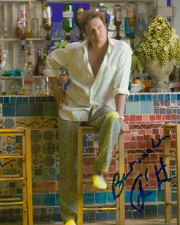 Colin Firth autograph