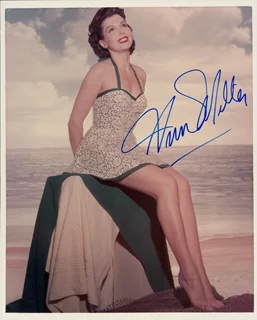 Ann Miller autograph