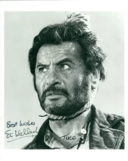 Eli Wallach autograph