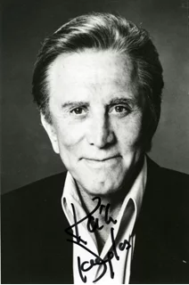 Kirk Douglas autograph
