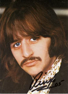 Ringo Starr autograph