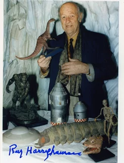 Ray Harryhausen autograph