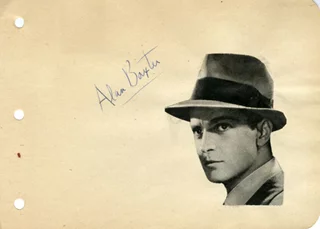 Alan Baxter autograph