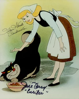Cinderella autograph