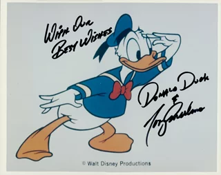 Tony Anselmo autograph
