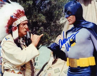 Adam West autograph