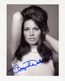 Raquel Welch autograph