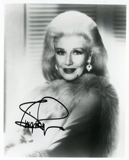 Ginger Rogers autograph