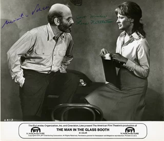The Man In The Glass Booth autograph