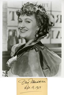 Ona Munson autograph