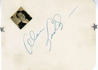 Alan Ladd autograph