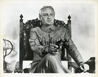 Charles Gray autograph