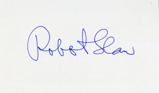 Robert Shaw autograph