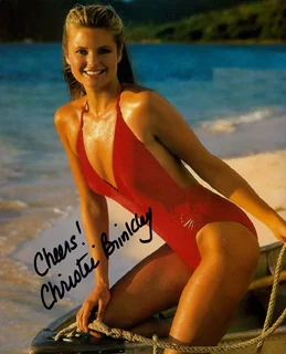 Christie Brinkley autograph