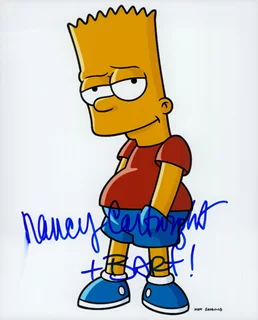 Nancy Cartwright autograph