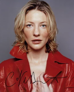 Cate Blanchett autograph