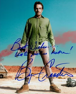 Bryan Cranston autograph