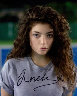 Lorde autograph