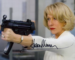 Helen Mirren autograph
