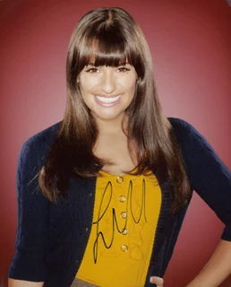 Lea Michele autograph