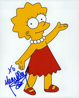 Yeardley Smith autograph