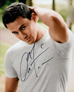Channing Tatum autograph