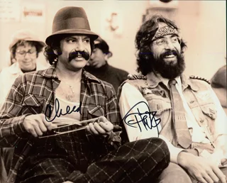 Cheech & Chong autograph
