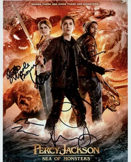 Percy Jackson autograph