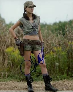 Christian Serratos autograph
