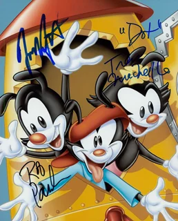 Animaniacs autograph