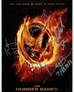 The Hunger Games autograph