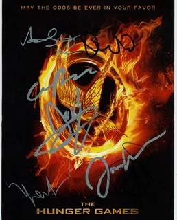 The Hunger Games autograph