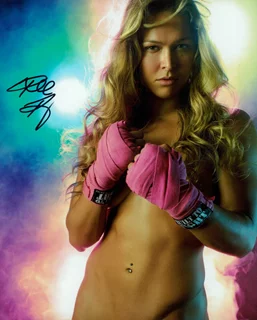 Ronda Rousey autograph
