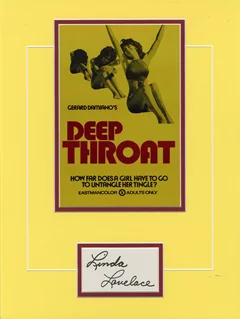 Linda Lovelace autograph