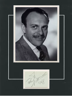 Terry-Thomas autograph