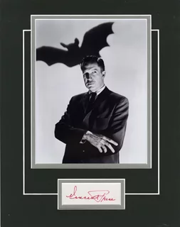 Vincent Price autograph