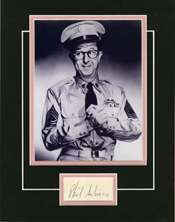 Phil Silvers autograph