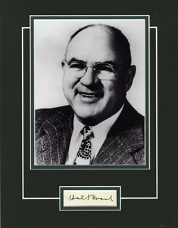 Hal Roach autograph