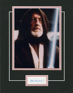 Alec Guinness autograph
