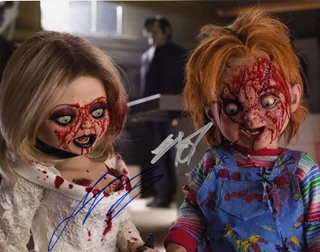 Bride of Chucky autograph